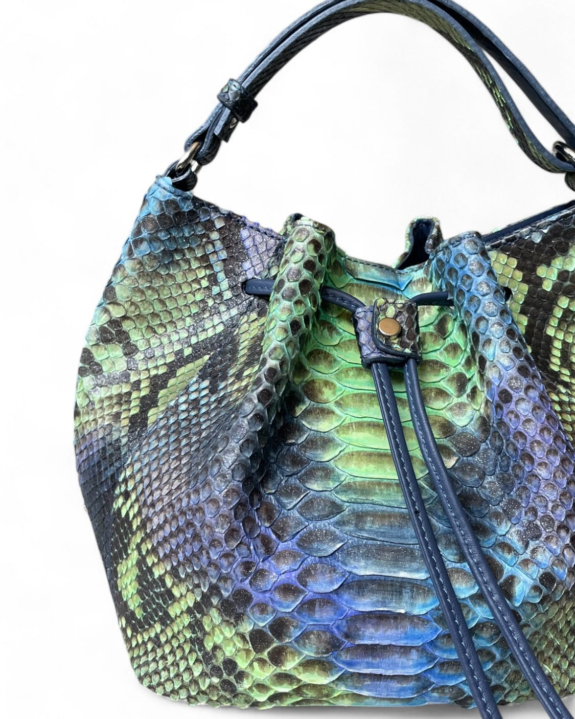 Fine Leather Bag 4871 Multicolor