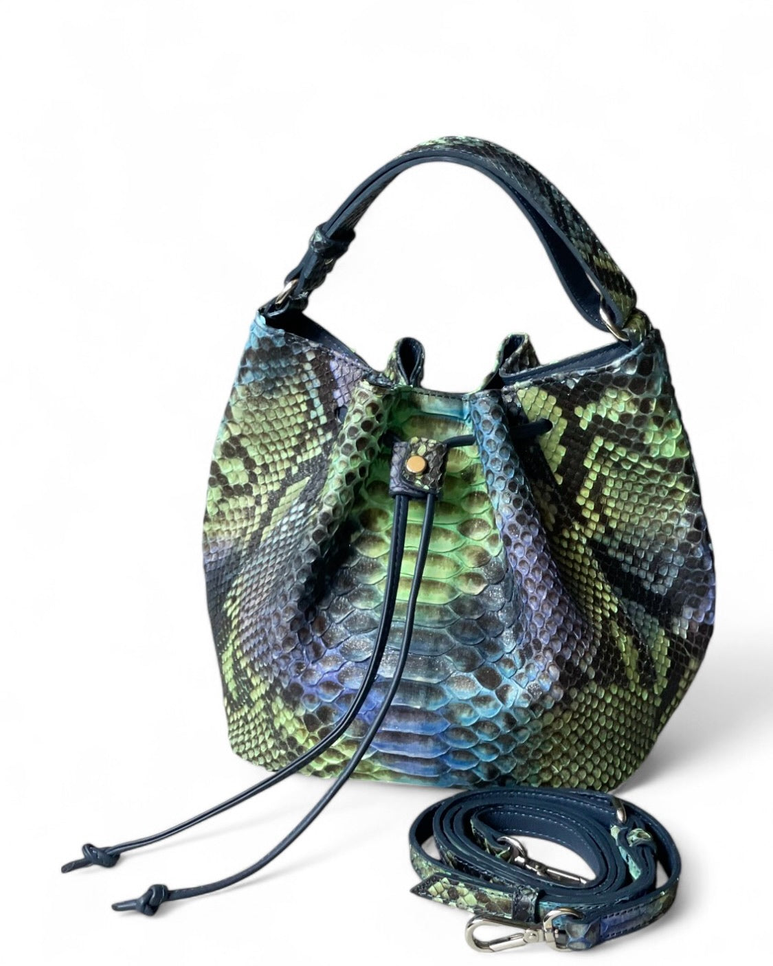Fine Leather Bag 4871 Multicolor