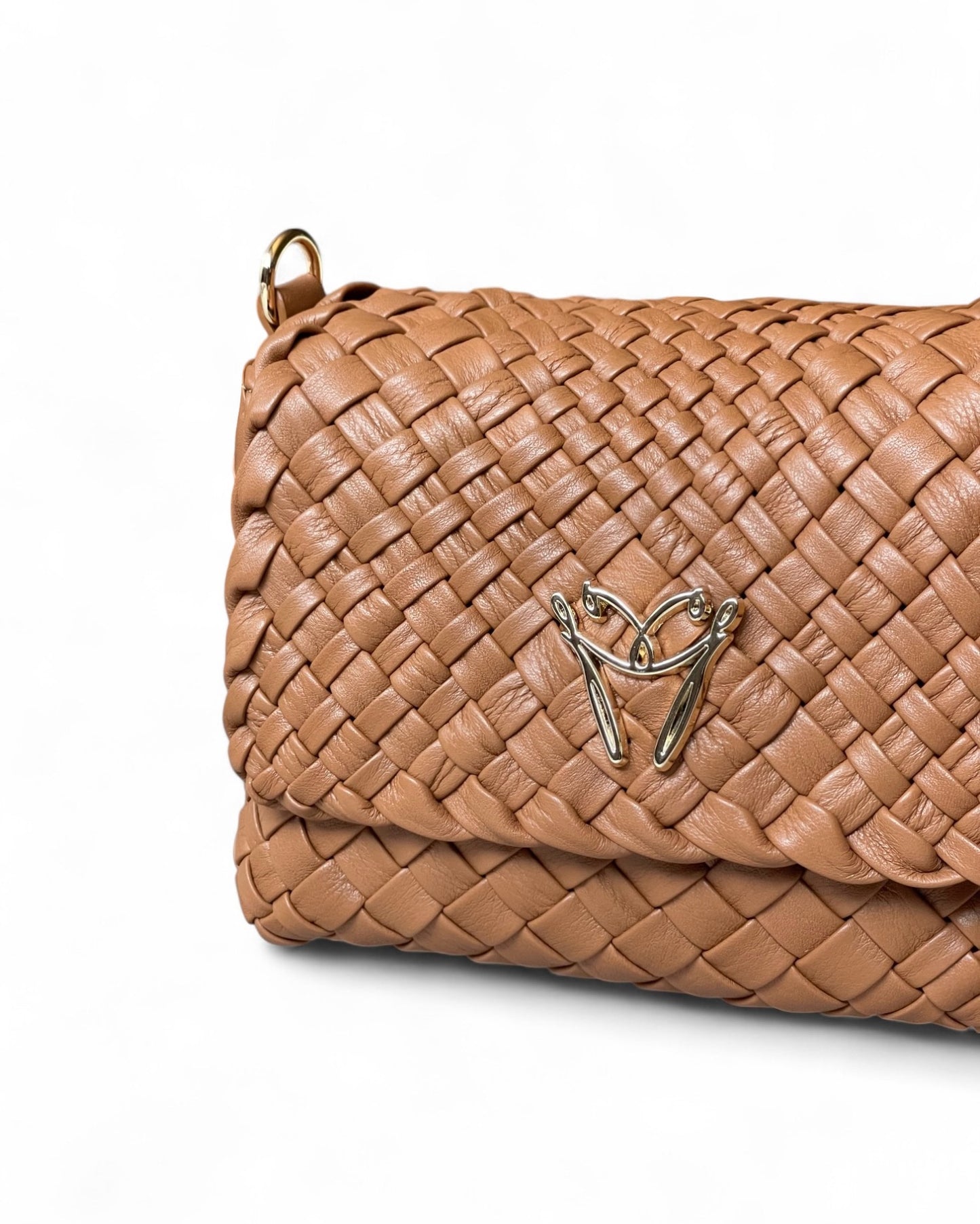 Handwoven Bag 5102 Cognac