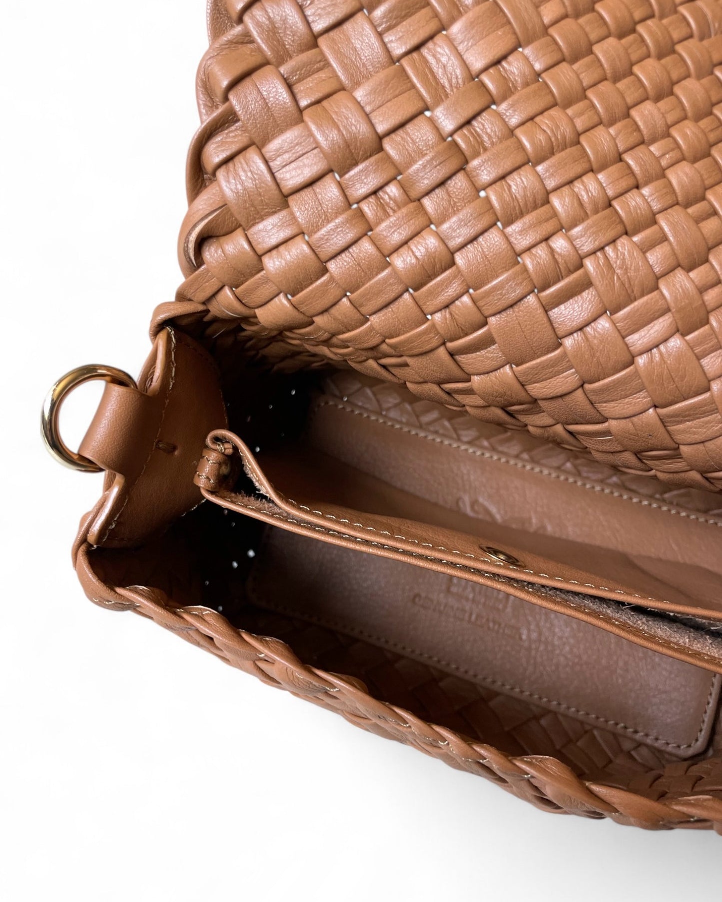 Handwoven Bag 5102 Cognac
