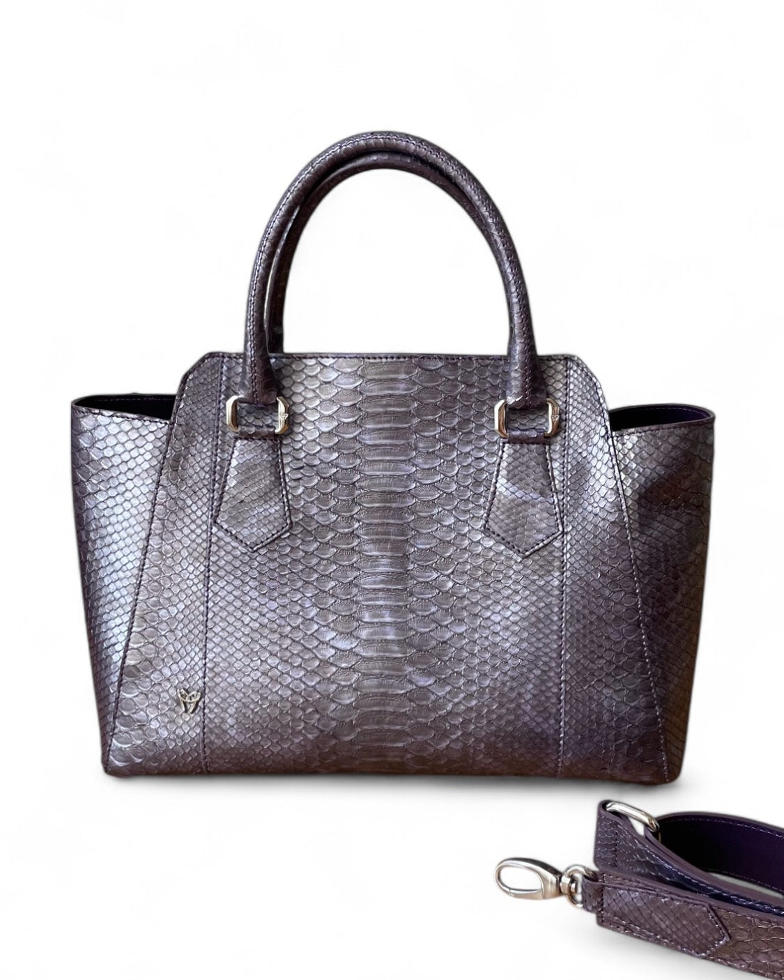 Fine Leather Bag 4930 Purpleviola