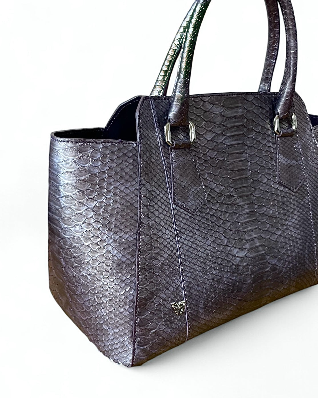 Fine Leather Bag 4930 Purpleviola
