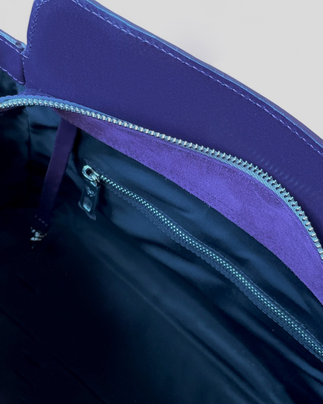 Fine Leather Bag 4930 Purpleviola