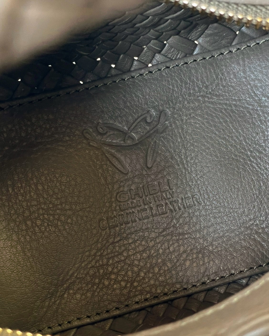 Handwoven Bag 4507 Verde militare