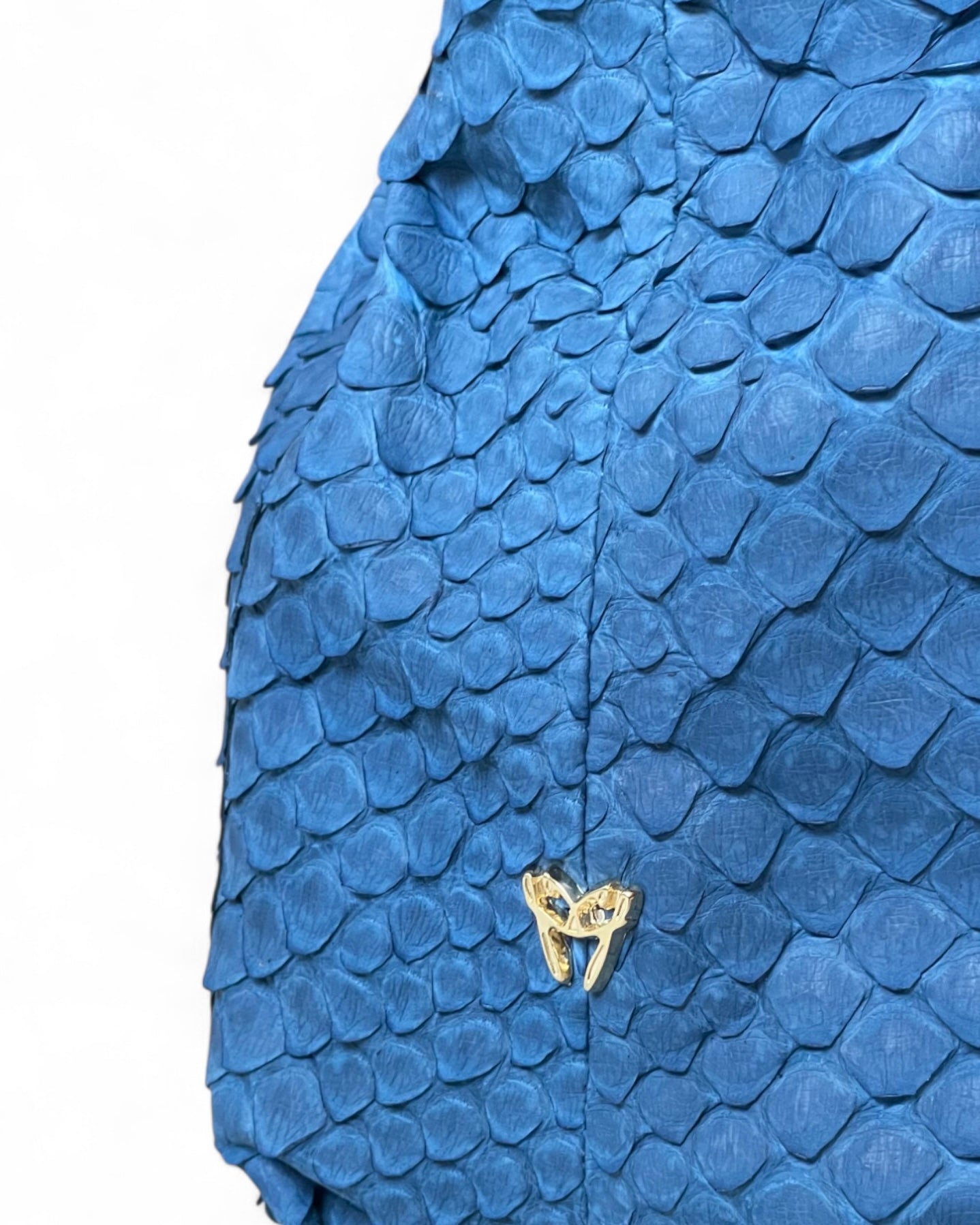 Fine Leather Bag 4861 Skyblue