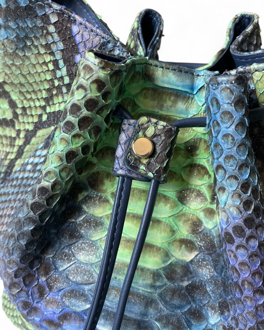 Fine Leather Bag 4871 Multicolor