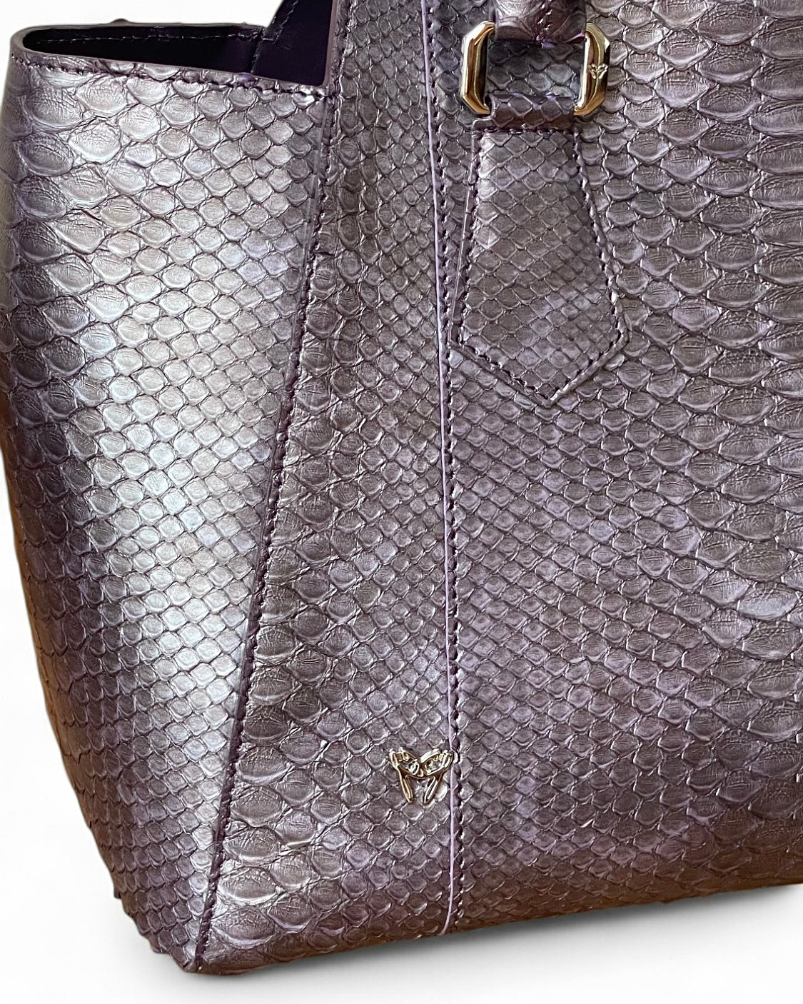 Fine Leather Bag 4930 Purpleviola