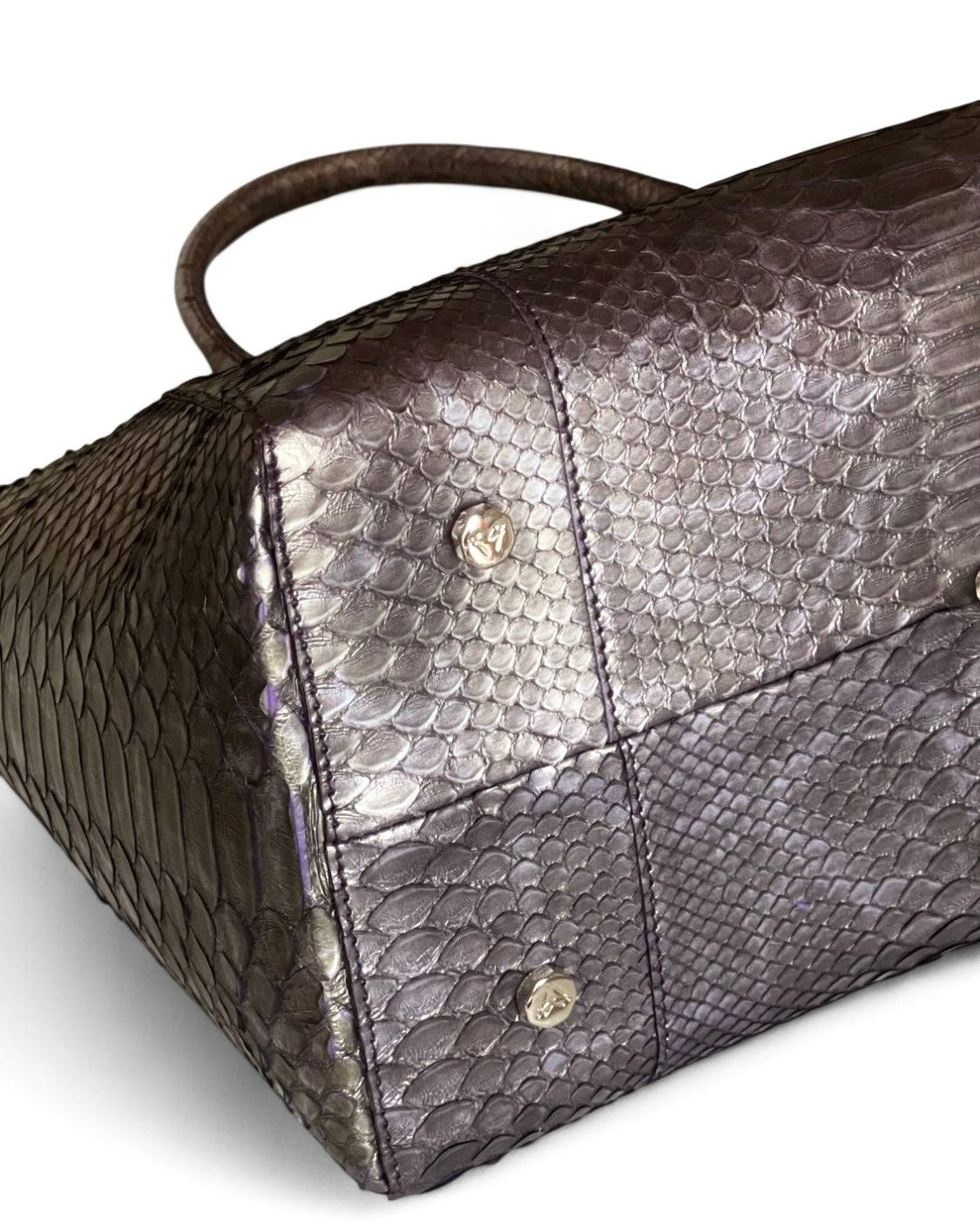 Fine Leather Bag 4930 Purpleviola