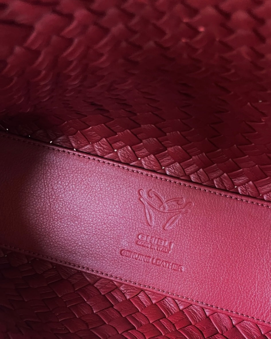Handwoven Bag 5075 Cherry