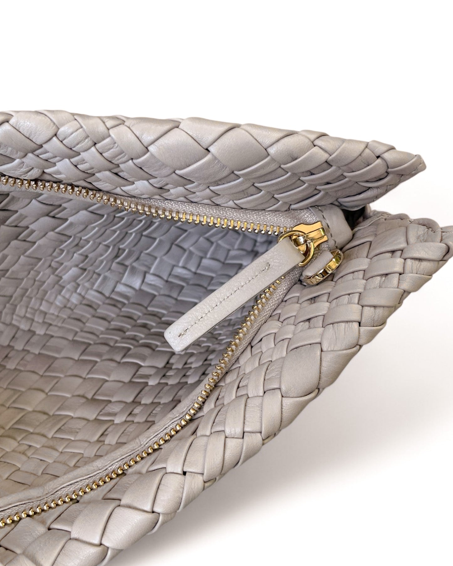 Handwoven Bag 4389 Titanio