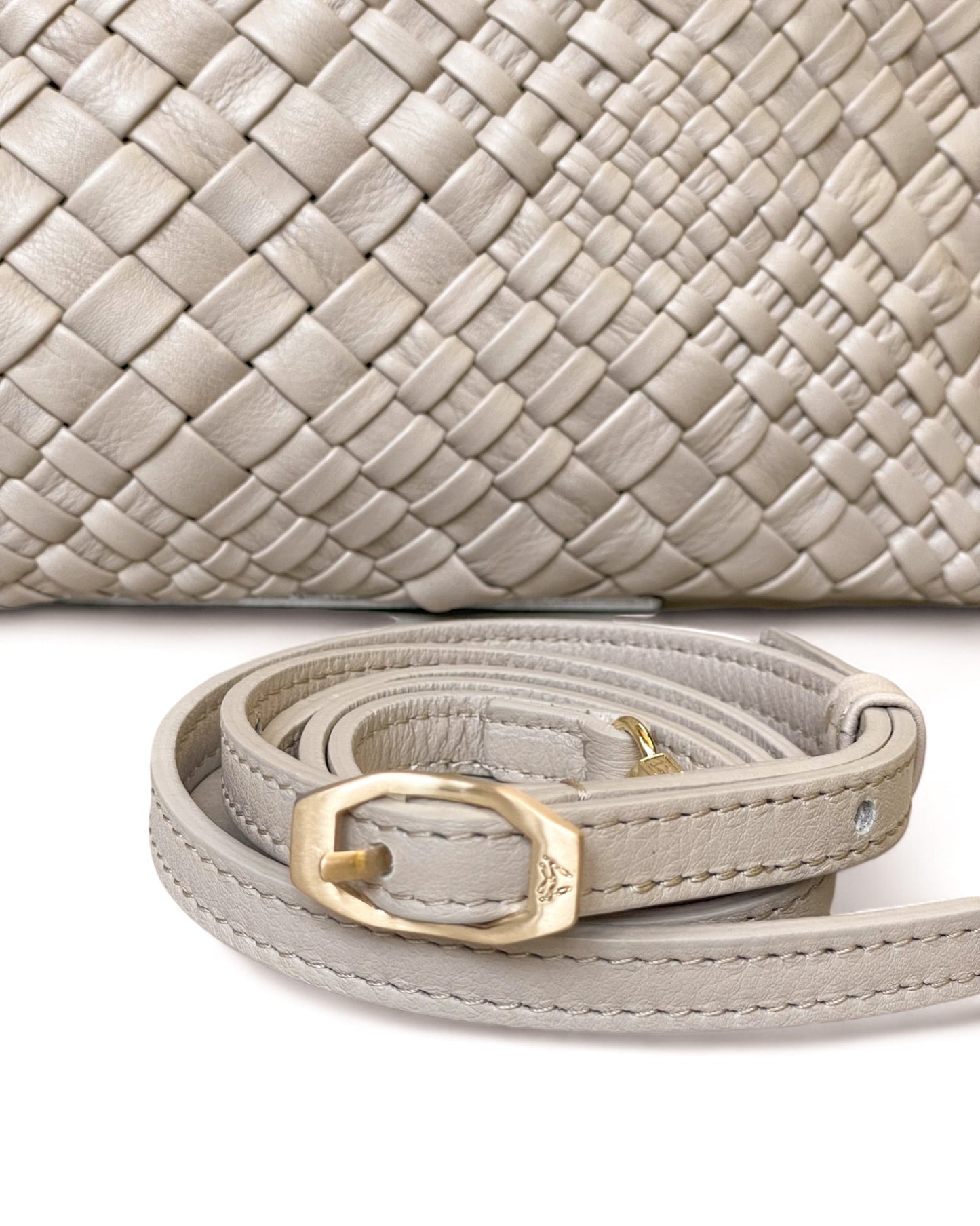 Handwoven Bag 4389 Titanio