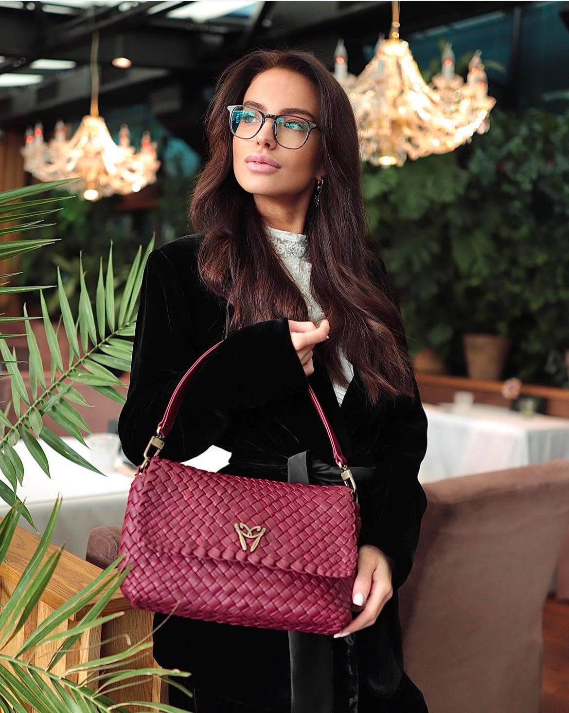 Handwoven Bag 5075 Rubis