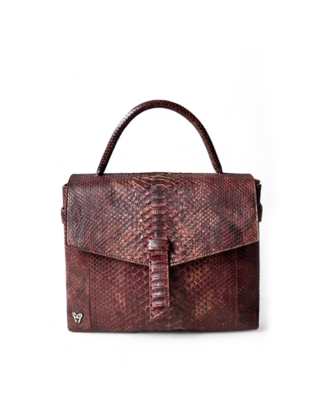 Fine Leather Bag 4984 Brown