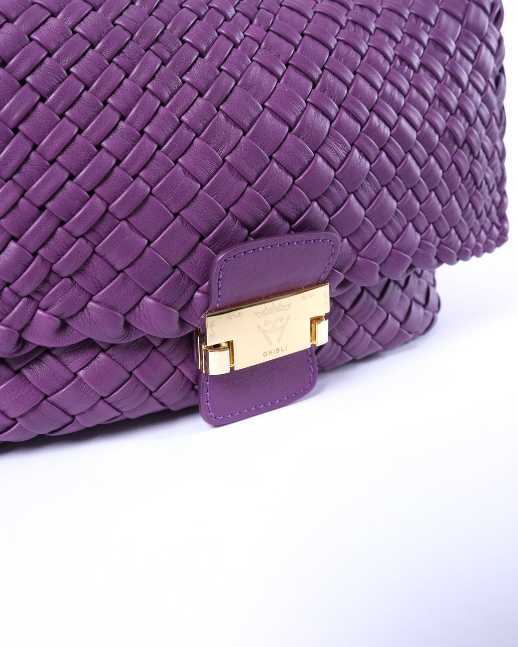 Handwoven Bag 4433 Mulberry