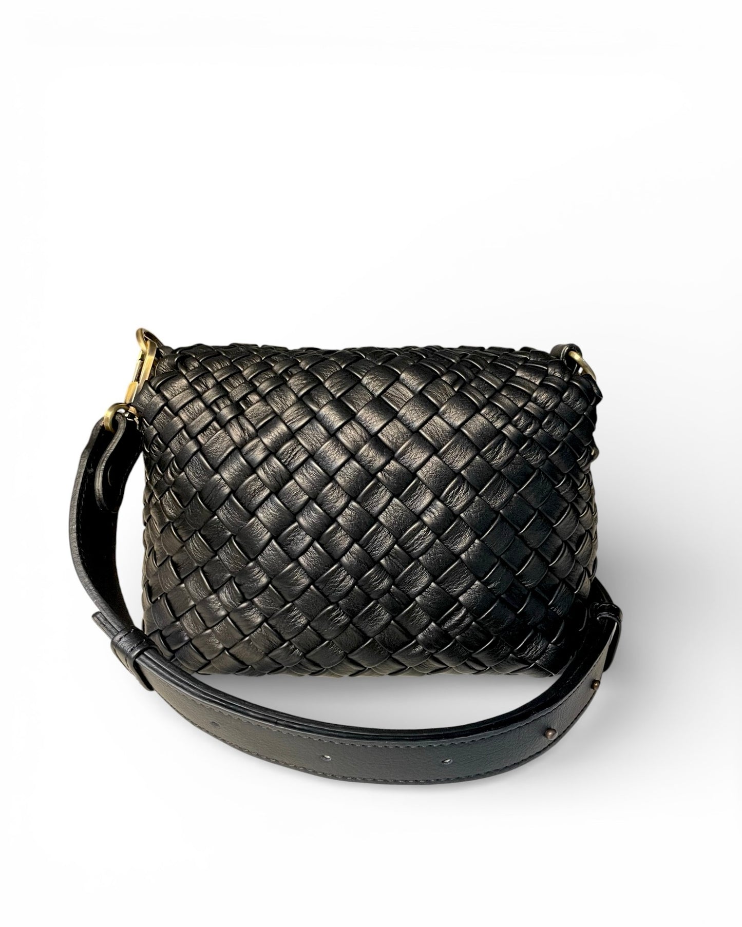 Handgewebte Tasche 5102 Nero