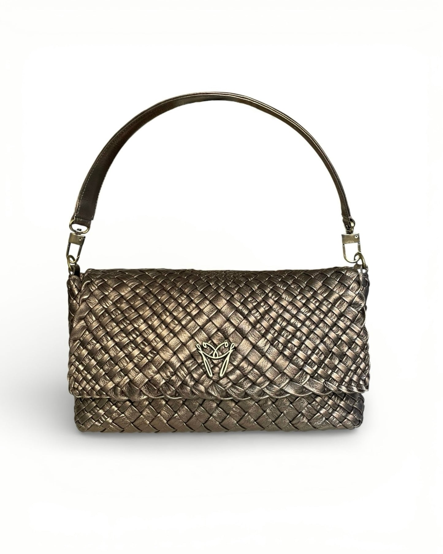 Handgewebte Tasche 5075 Besatz7549