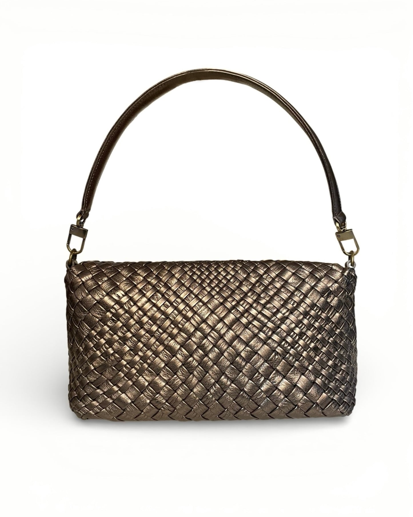 Handgewebte Tasche 5075 Besatz7549