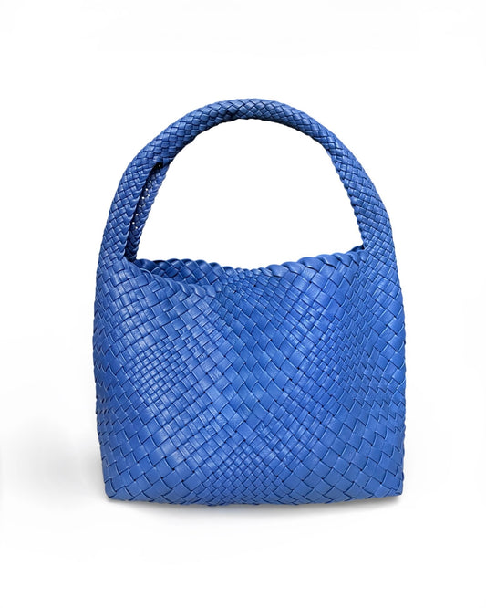 Handgewebte Tasche 4669 Bluette