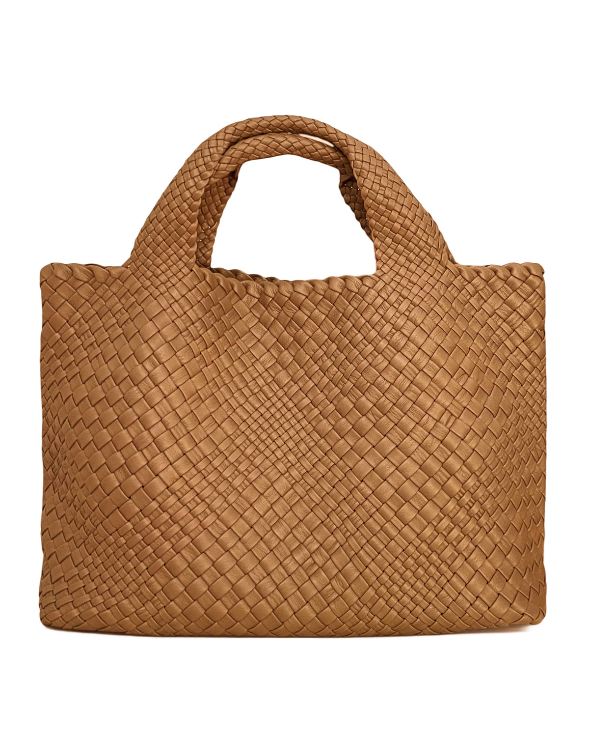 Handwoven Bag 4344 Cognac