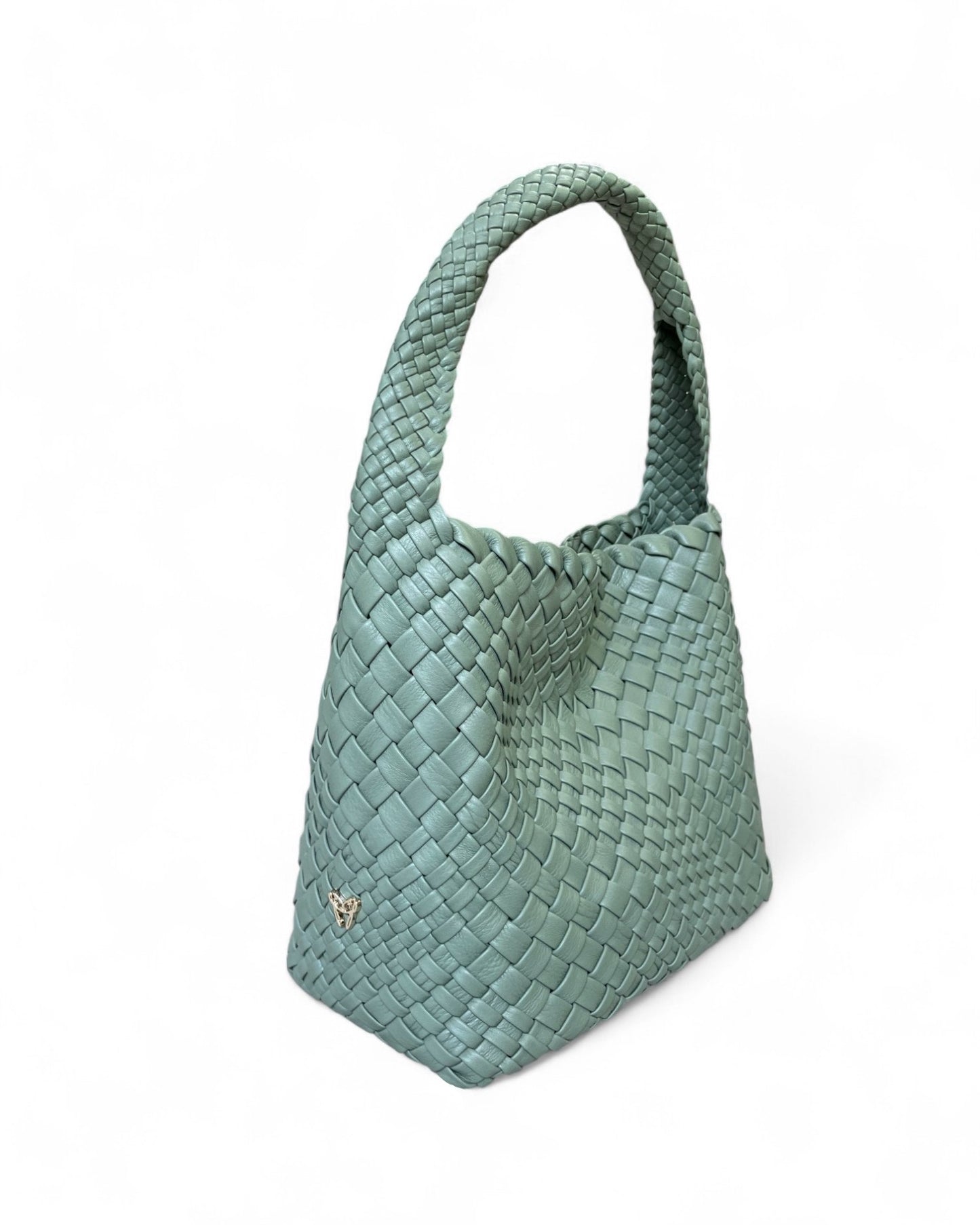 Handgewebte Tasche 4665 Salvia