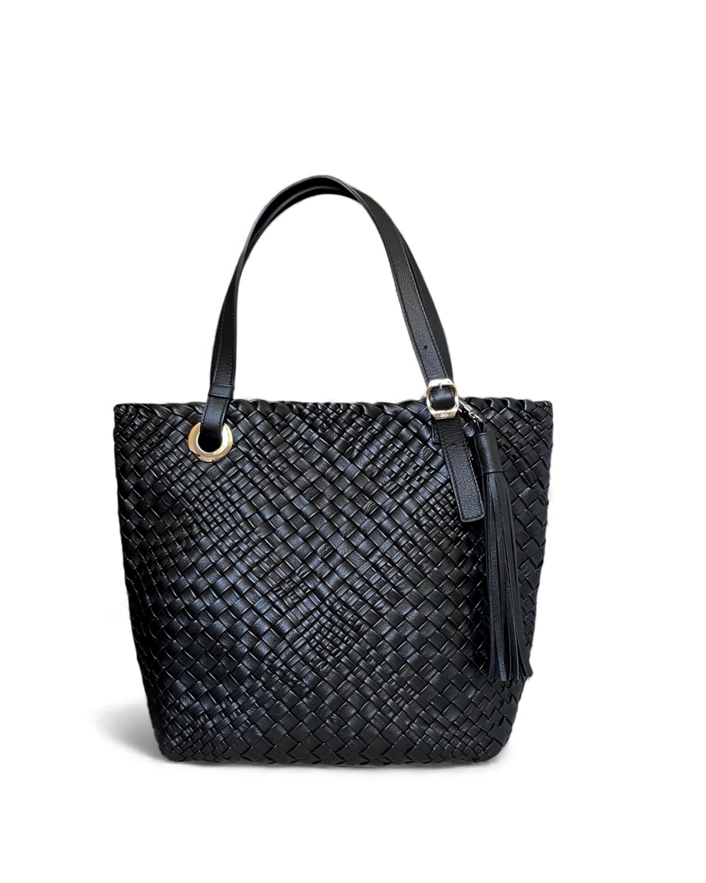Handgewebte Tasche 5007 Nero