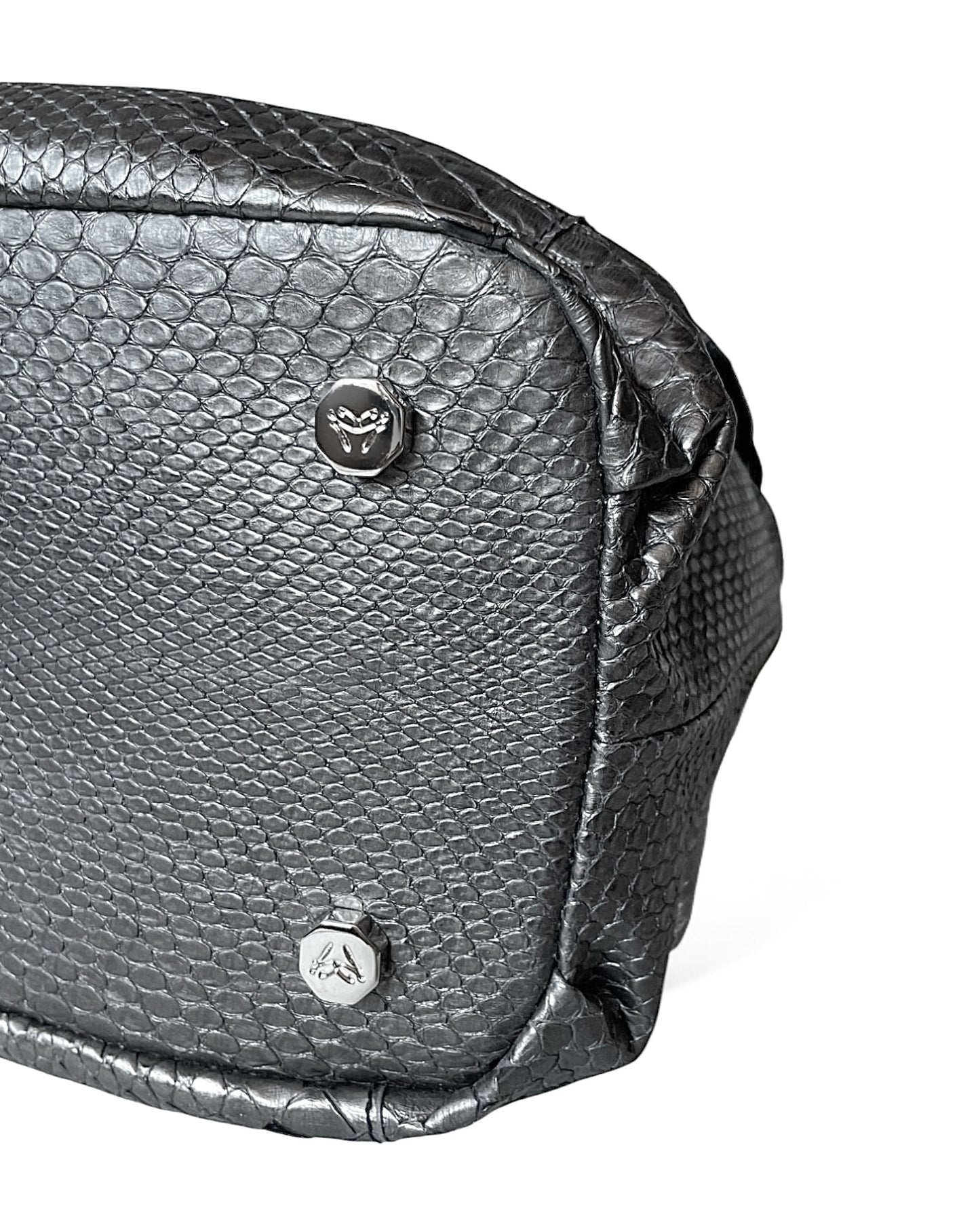 Fine Leather Bag 4861 Platino