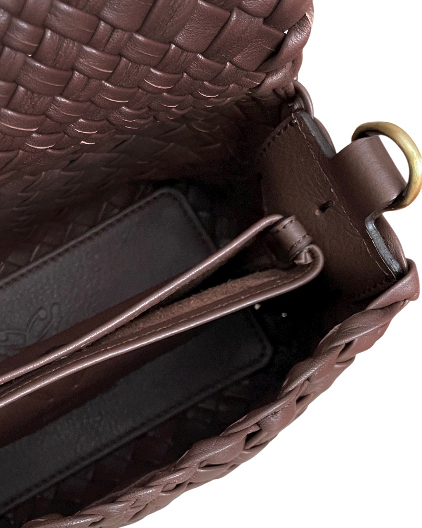 Handgewebte Tasche 5102 Moor