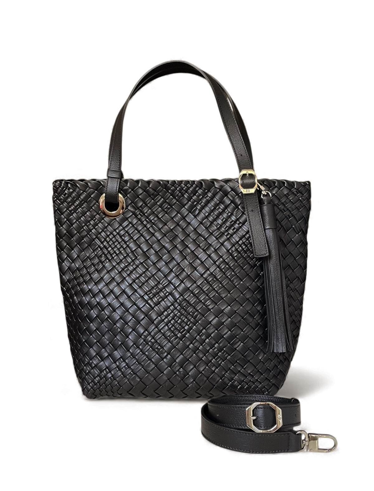 Handgewebte Tasche 5007 Nero