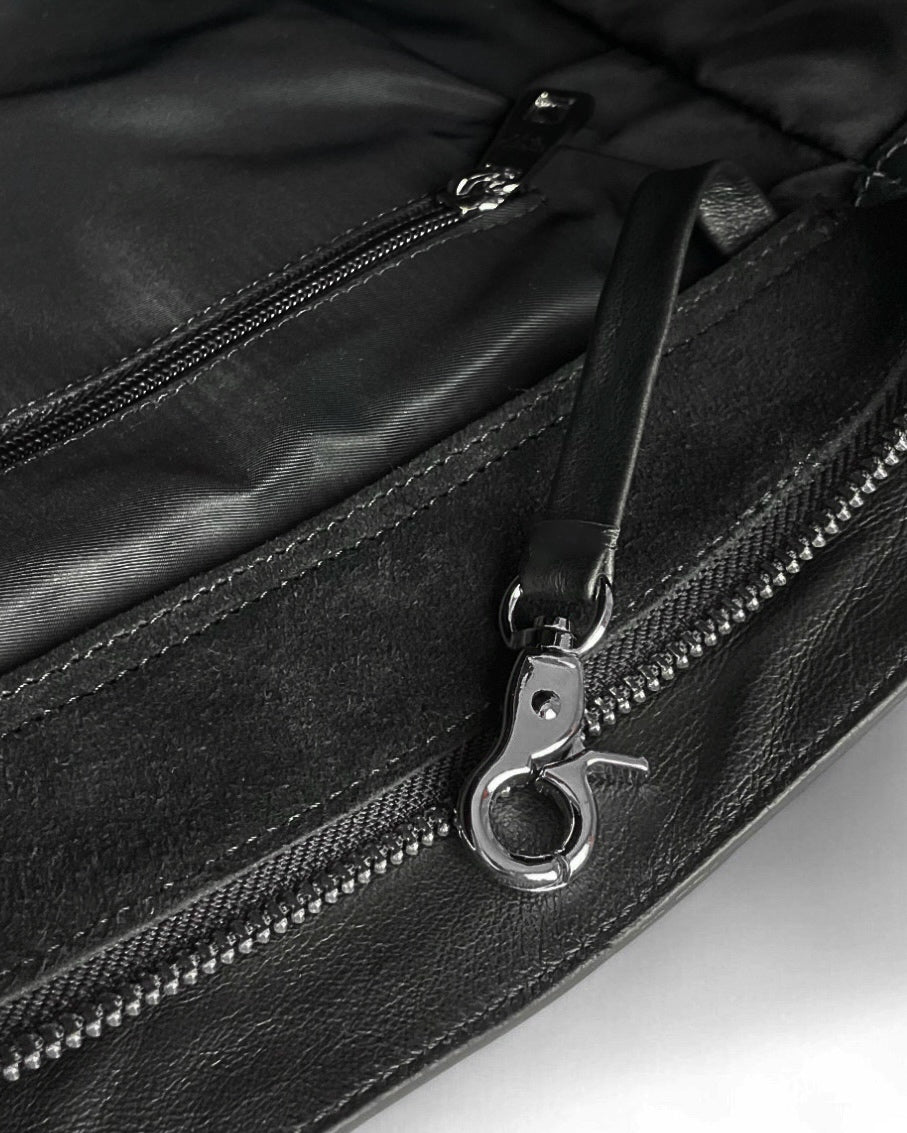 Fine Leather Bag 4930 Nero Oppaco