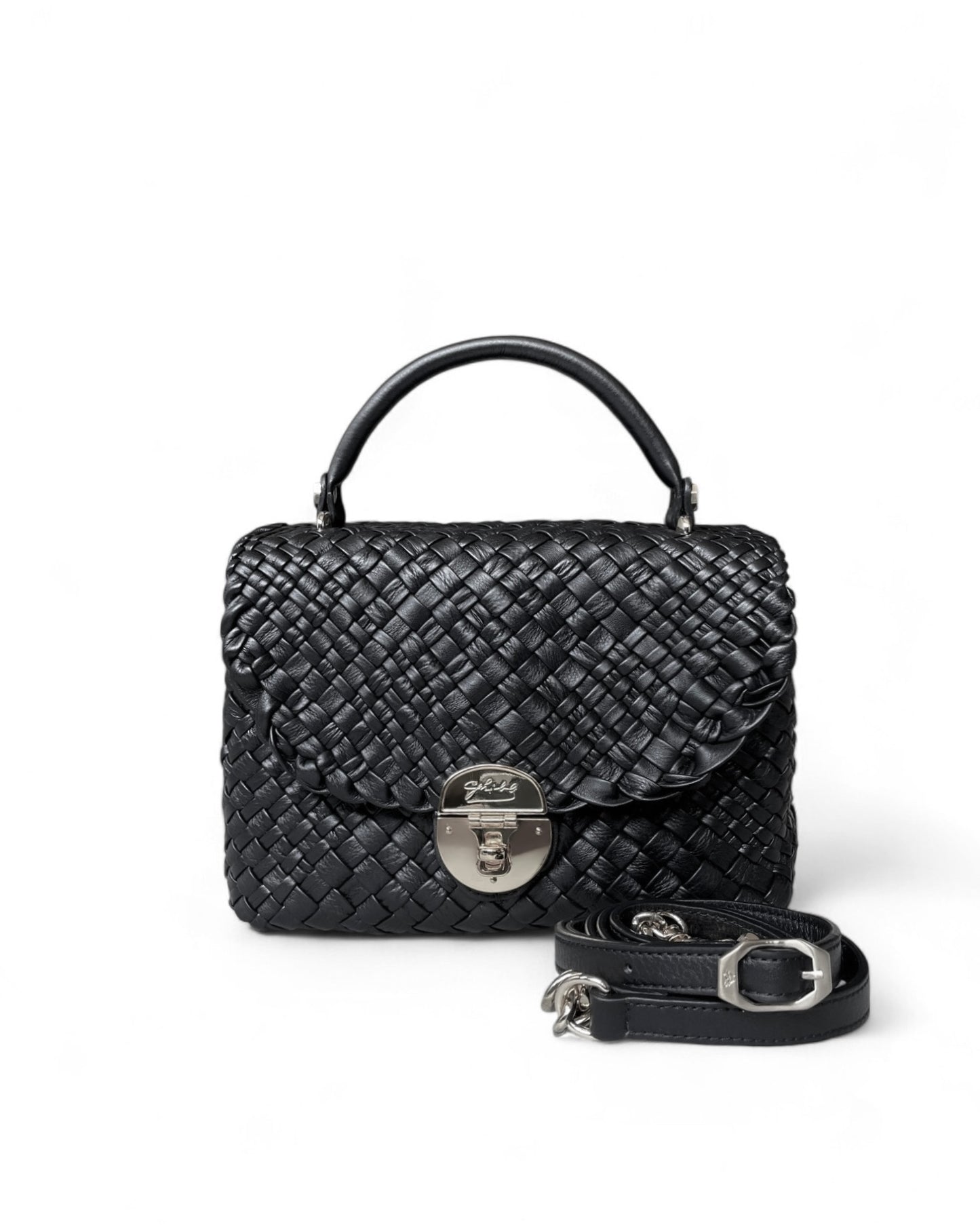 Handwoven Bag 4739 Nero