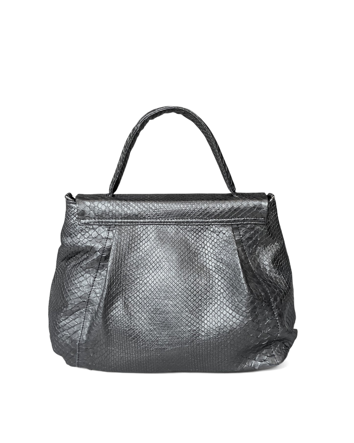 Fine Leather Bag 4861 Platino