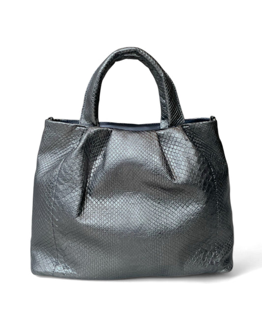 Fine Leather Bag 4862 Platino