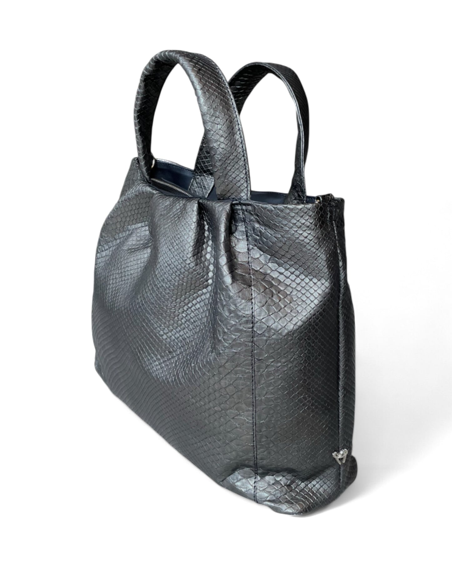 Fine Leather Bag 4862 Platino