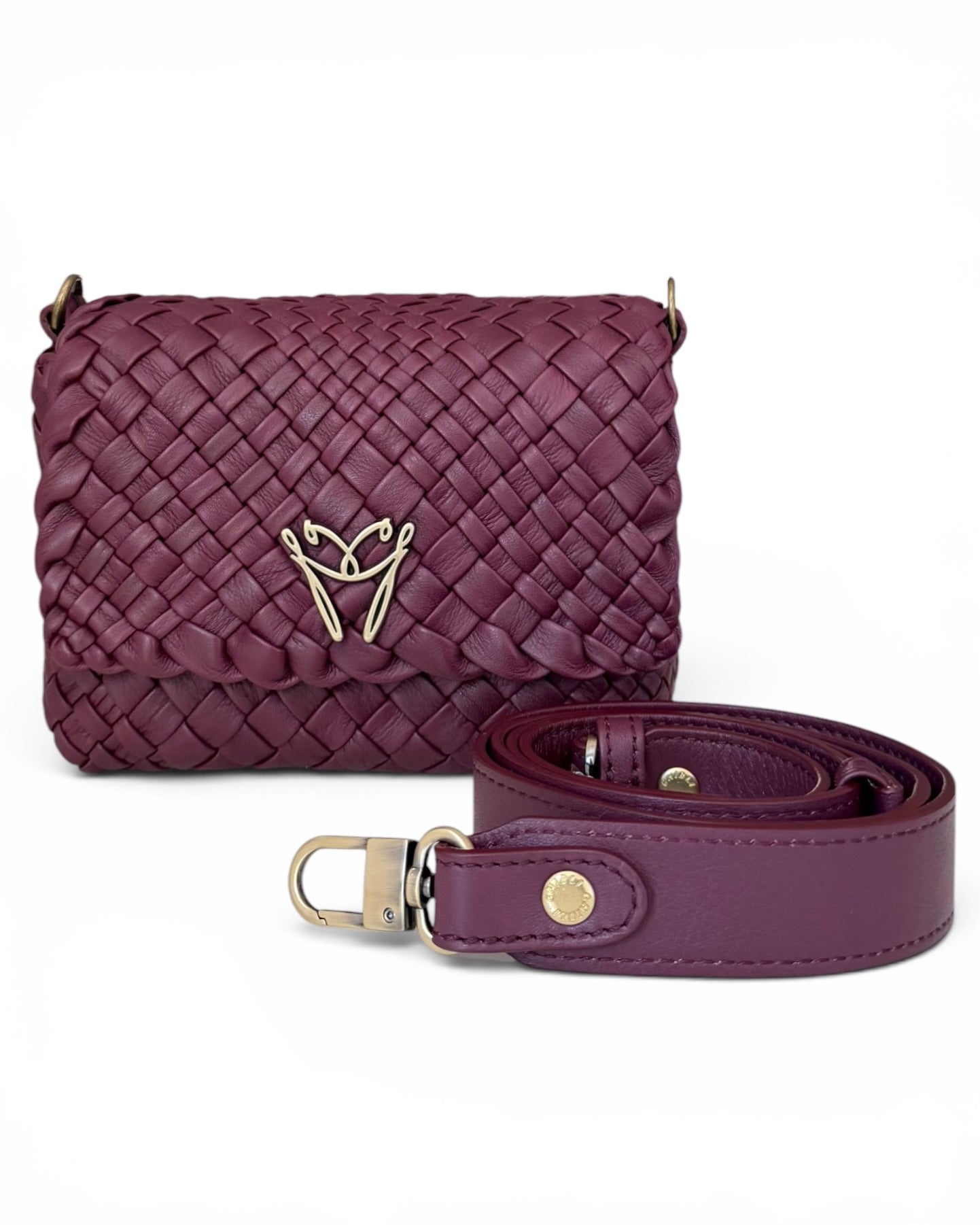 Handgewebte Tasche 5102 Nero