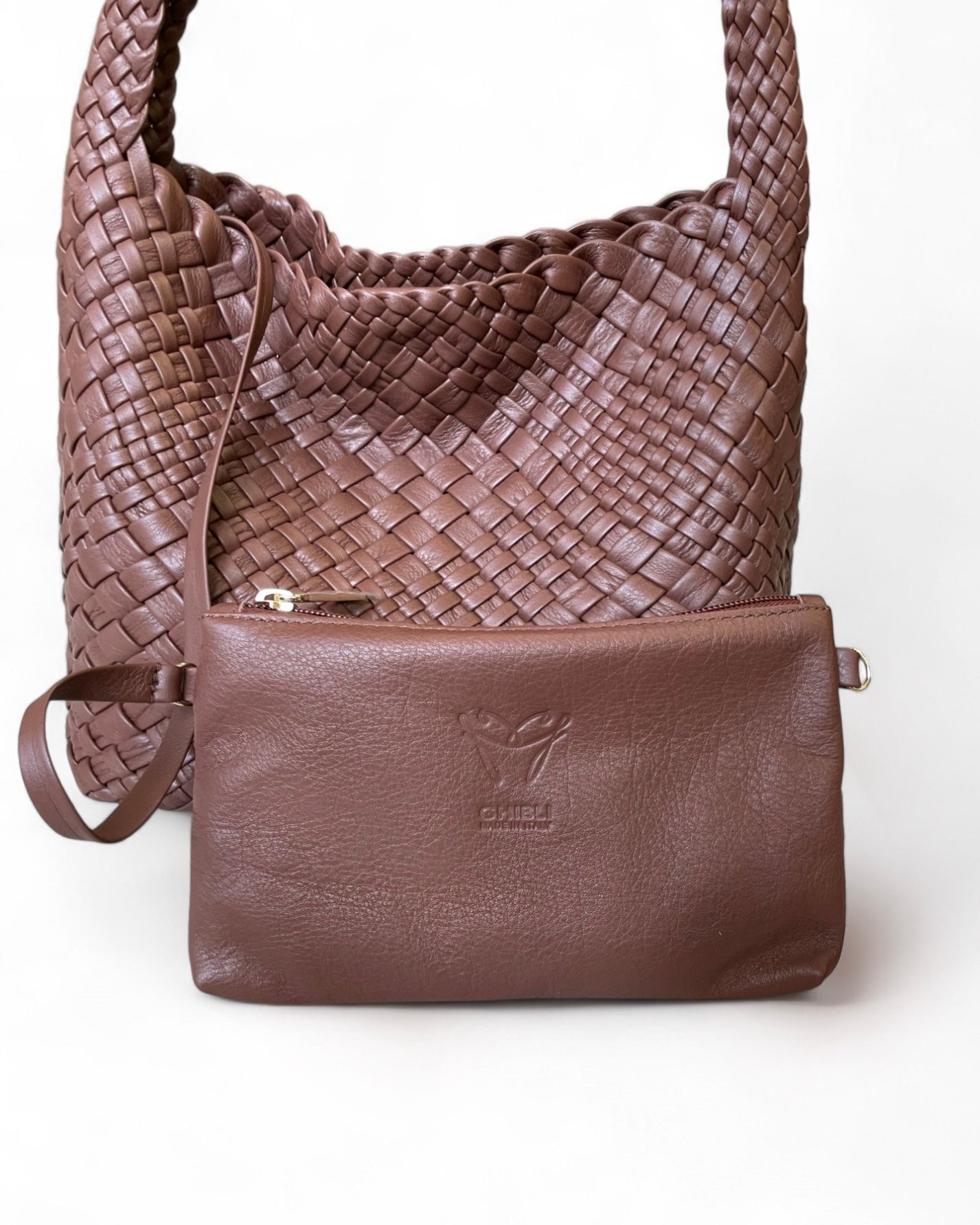 Handgewebte Tasche 4665 Bruciato