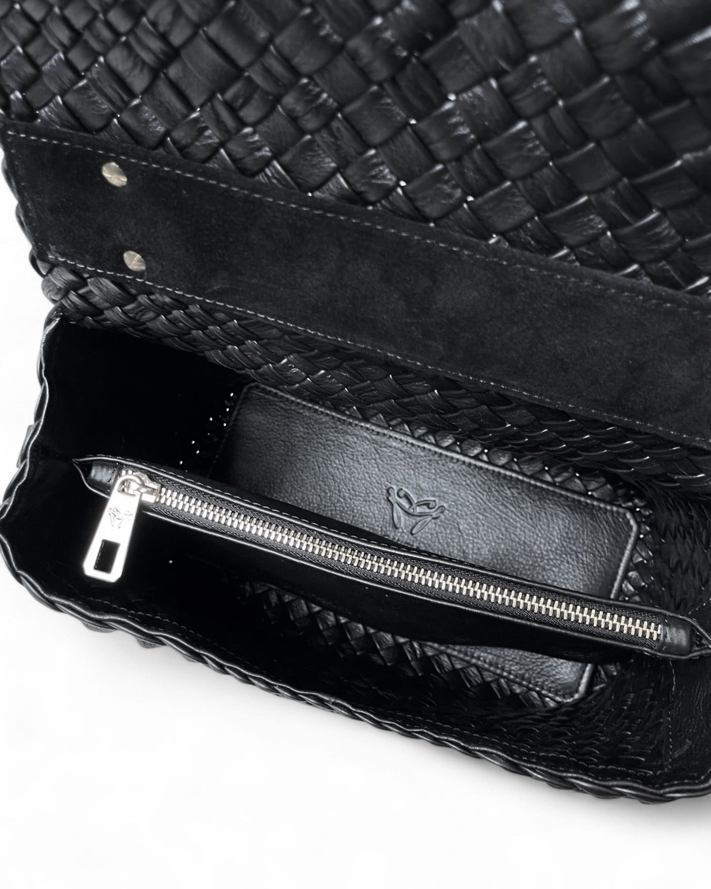 Handwoven Bag 4739 Nero