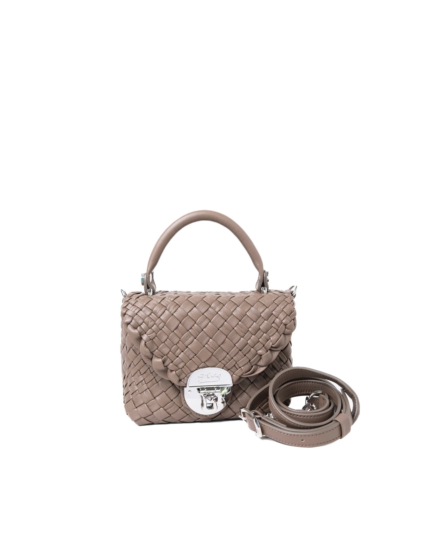 Handwoven Bag 4738 Taupe