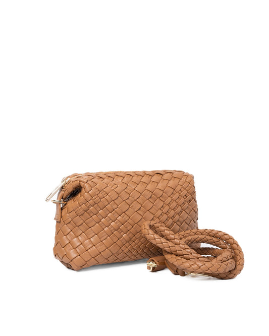 Handwoven Bag 5041 Cognac