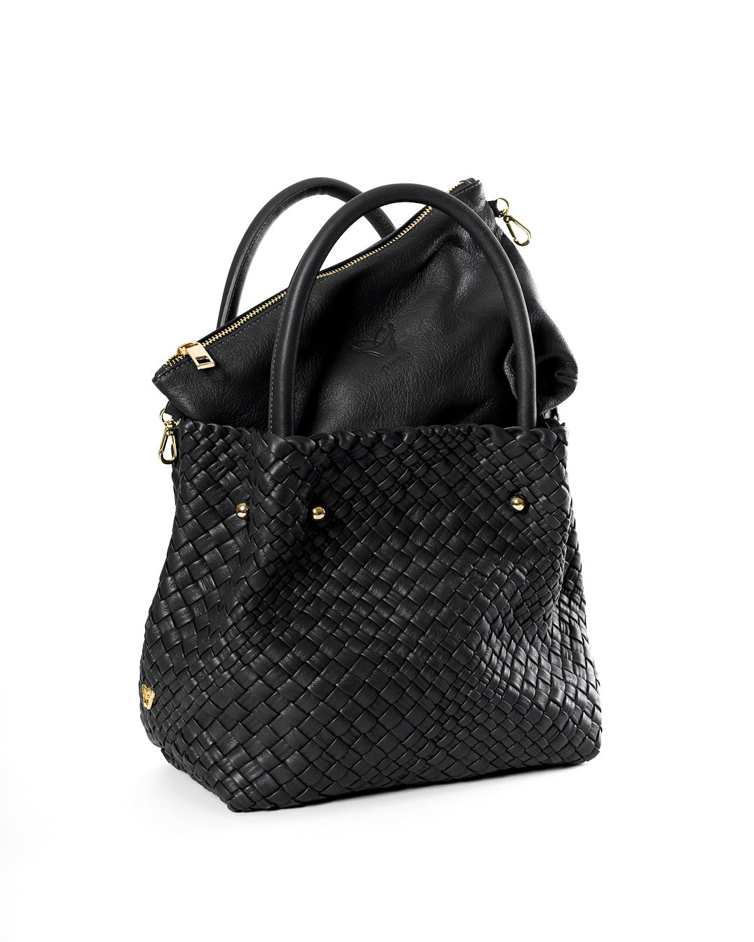 Handwoven Bag 4462 Nero