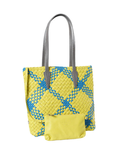 Handwoven Shopper Bag 5084 Yellow Combo