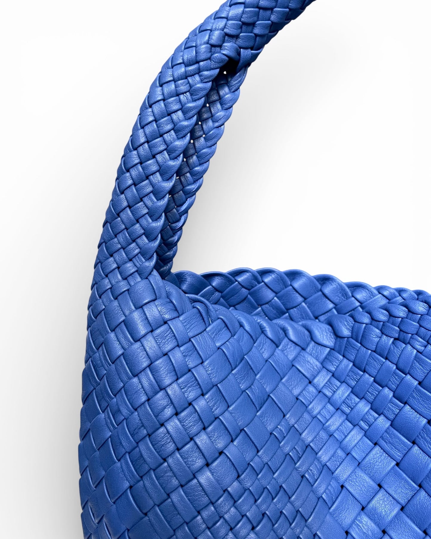 Handgewebte Tasche 4669 Bluette