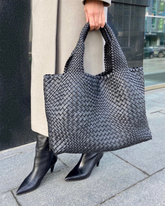 Handwoven Bag 4344 Nero