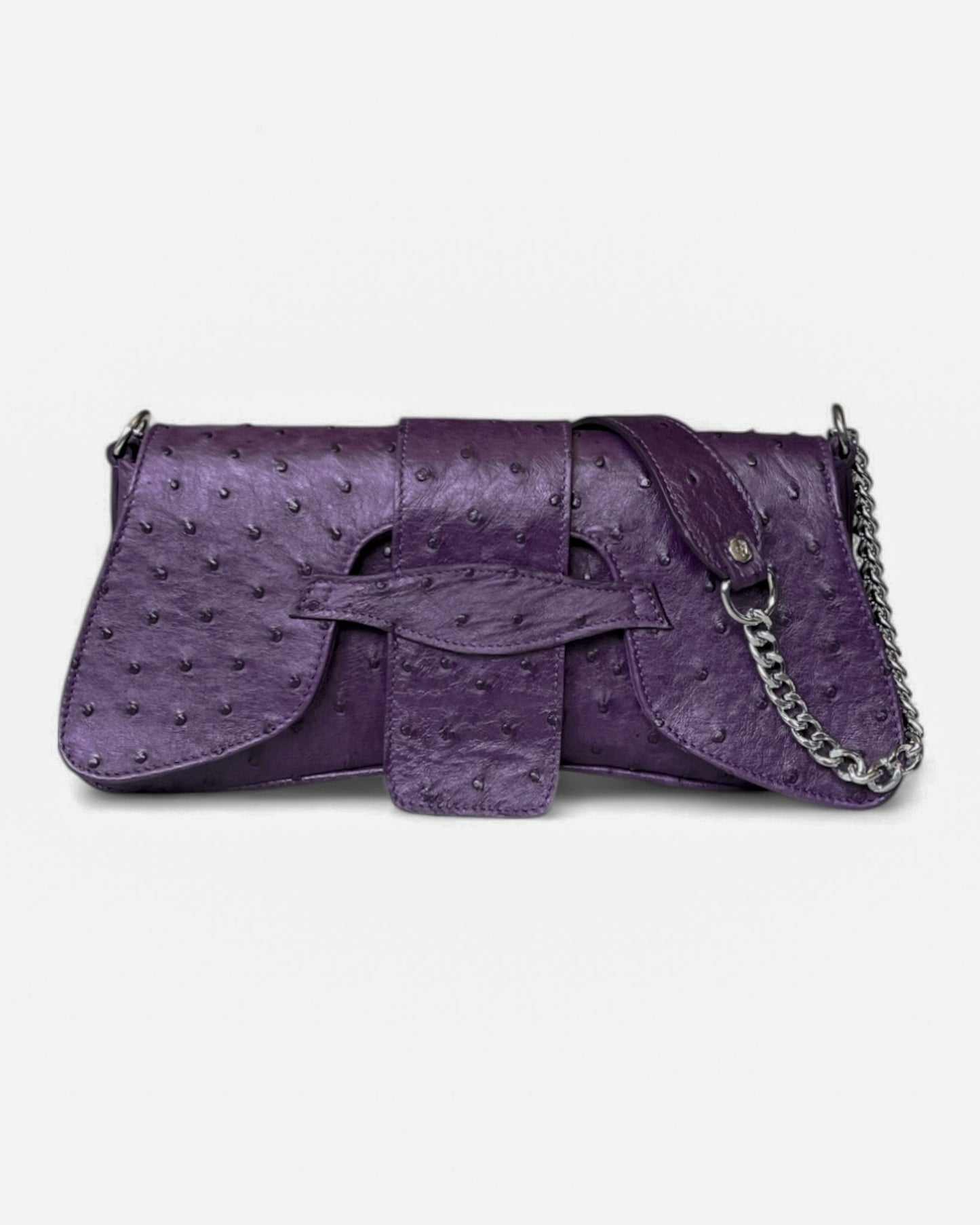 Fine Leather Bag 3182 Purple