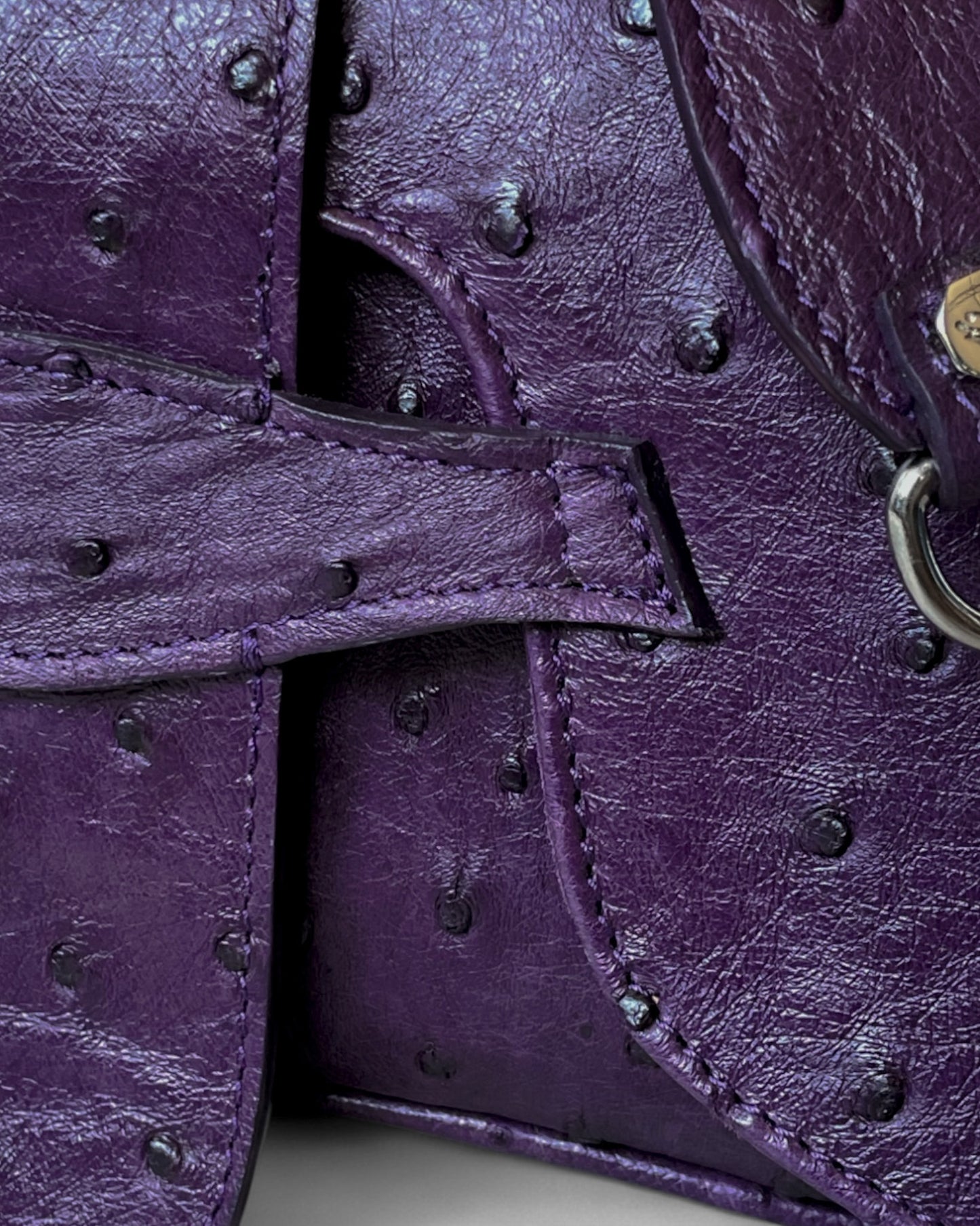 Fine Leather Bag 3182 Purple