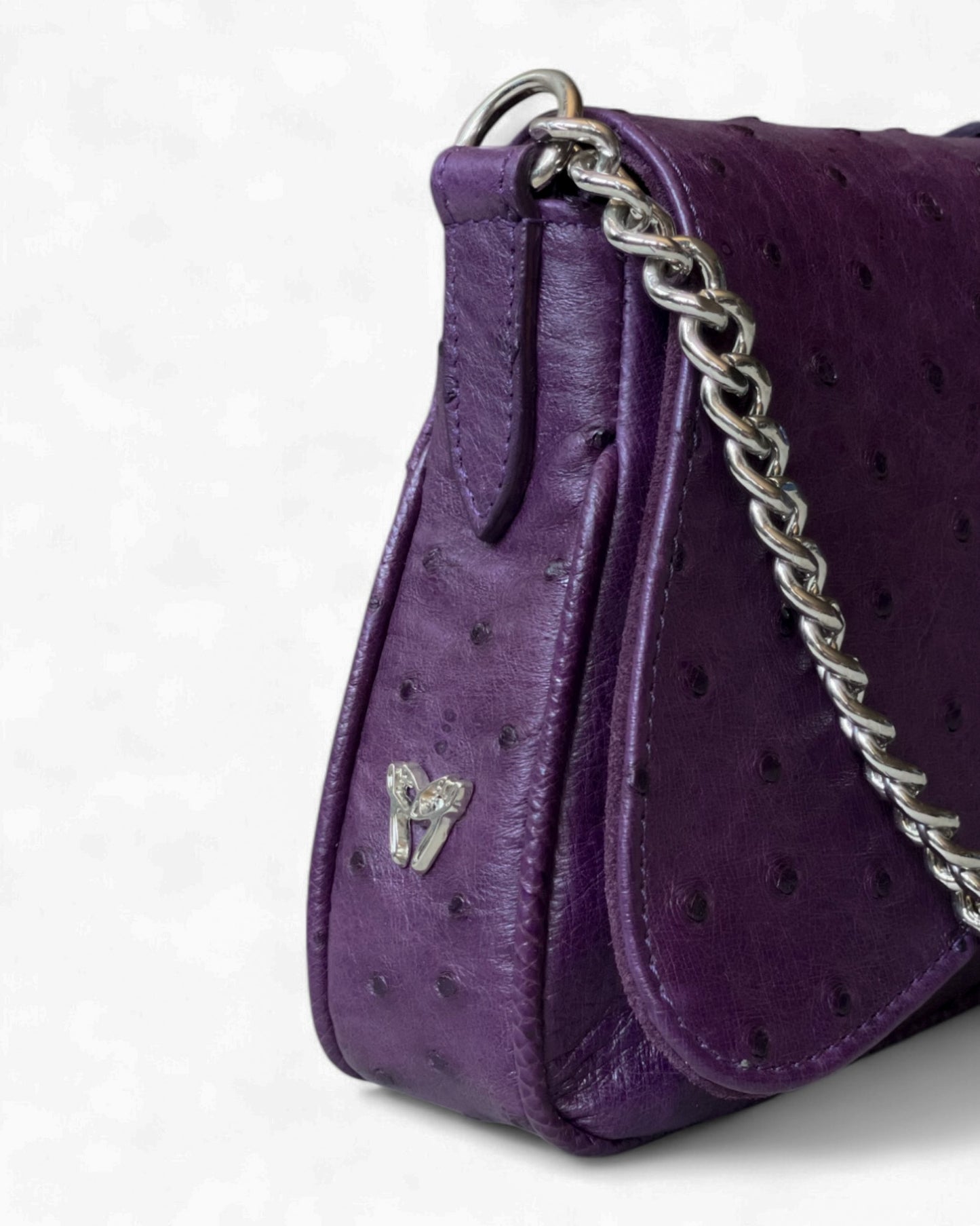Fine Leather Bag 3182 Purple