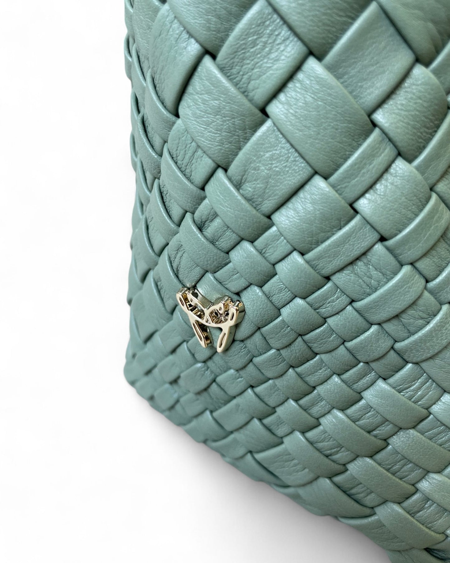 Handgewebte Tasche 4669 Salvia