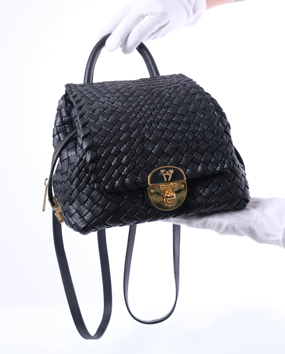 Handwoven Bag 4667 Nero