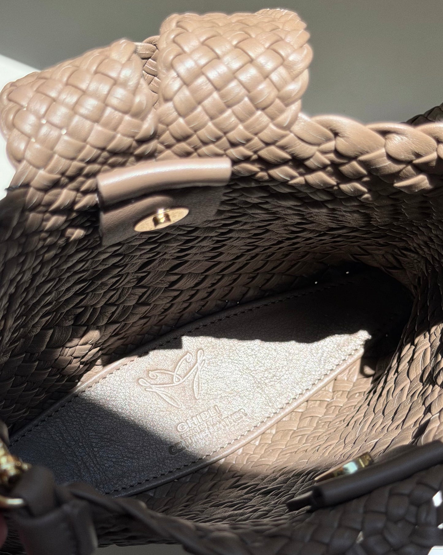 Handwoven Bag 5130 Taupe