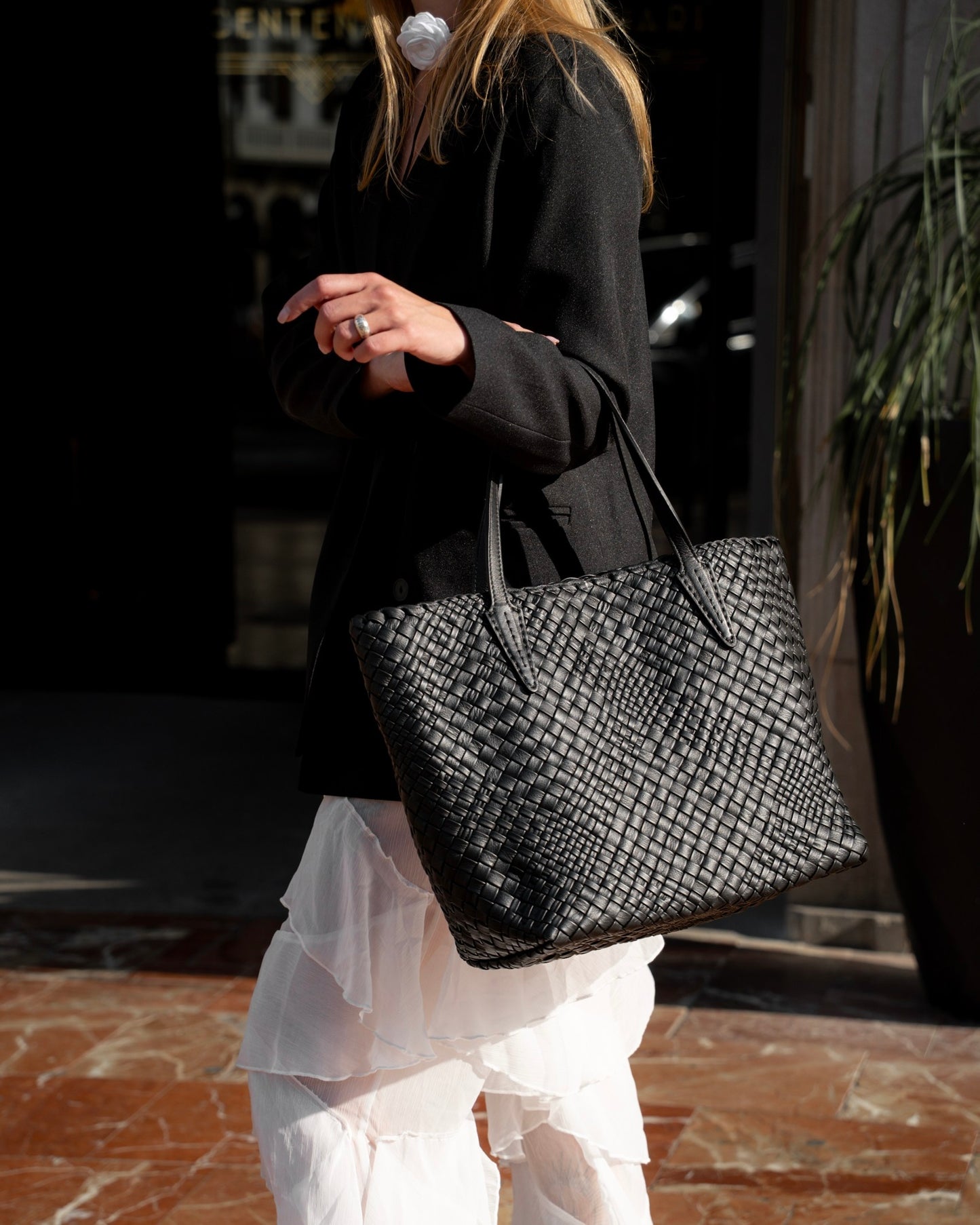 Handwoven Bag 4906 Nero