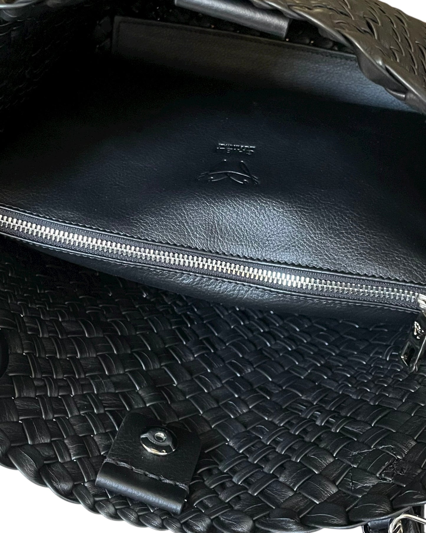 Handgewebte Tasche 5007 Nero